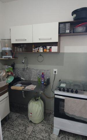 Apartamento à venda com 55m², 2 quartos e 1 vagaCozinha e Área de Serviço