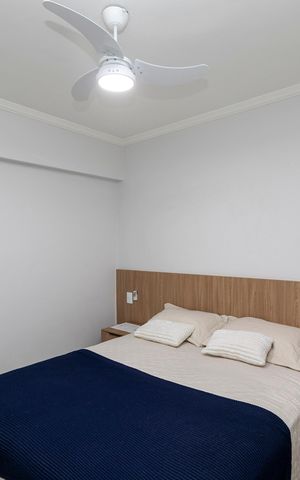 Apartamento à venda com 60m², 1 quarto e sem vaga Apartamento à venda com 60m², 1 quarto e sem vagaQUARTO