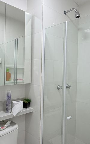Apartamento à venda com 43m², 2 quartos e 1 vaga Apartamento à venda com 43m², 2 quartos e 1 vagaBanheiro