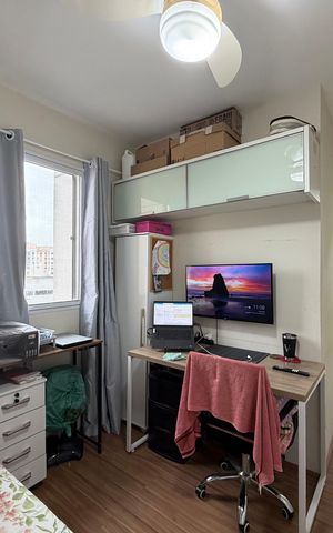 Apartamento à venda com 43m², 2 quartos e 1 vaga Apartamento à venda com 43m², 2 quartos e 1 vagaQuarto 2
