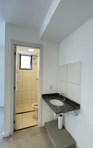 Studio para alugar com 33m², 1 quarto e sem vagaBanheiro