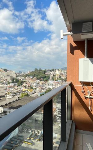 Studio para alugar com 33m², 1 quarto e sem vagaVaranda
