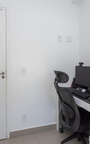 Apartamento à venda com 42m², 2 quartos e 1 vagaQuarto 2