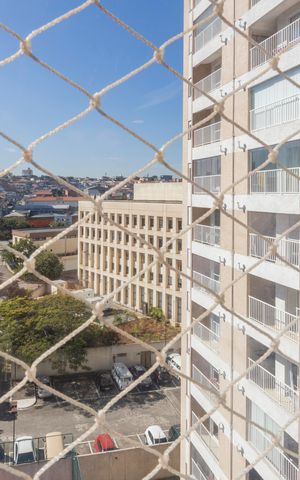 Apartamento à venda com 42m², 2 quartos e 1 vagaVista da varanda da Sala