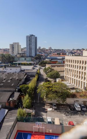Apartamento à venda com 42m², 2 quartos e 1 vagaVista da varanda da Sala