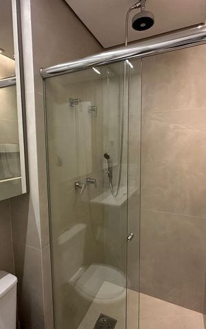 Apartamento para alugar com 75m², 2 quartos e 2 vagas Apartamento para alugar com 75m², 2 quartos e 2 vagasBanheiro da Suíte 1