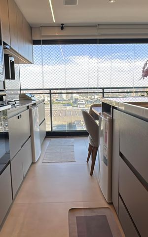 Apartamento para alugar com 75m², 2 quartos e 2 vagas Apartamento para alugar com 75m², 2 quartos e 2 vagasCozinha