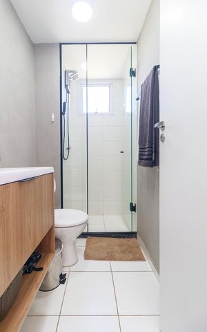 Apartamento à venda com 31m², 1 quarto e sem vaga Apartamento à venda com 31m², 1 quarto e sem vagaBanheiro