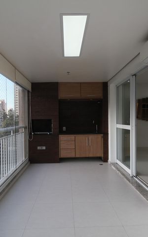 Apartamento à venda com 127m², 3 quartos e 2 vagasVaranda gourmet