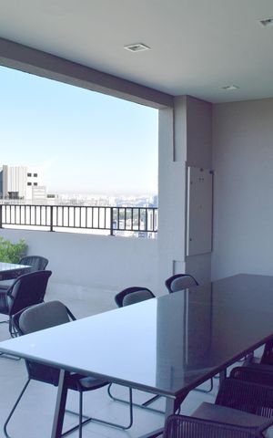Apartamento para alugar com 28m², 1 quarto e sem vagaChurrasqueira