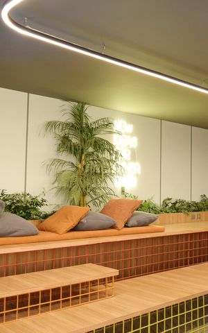 Apartamento para alugar com 28m², 1 quarto e sem vagaHall social