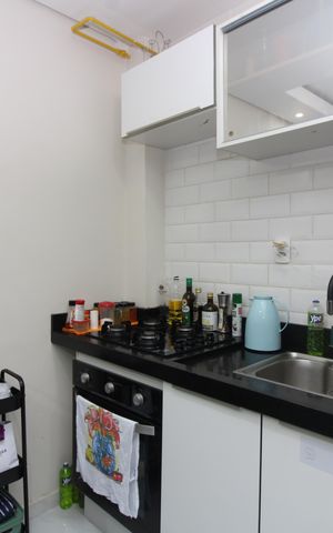 Apartamento à venda com 38m², 2 quartos e 1 vagaCozinha