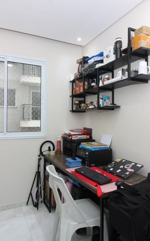 Apartamento à venda com 38m², 2 quartos e 1 vagaQuarto 1