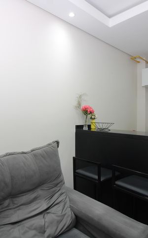 Apartamento à venda com 38m², 2 quartos e 1 vagaSala