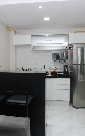 Apartamento à venda com 38m², 2 quartos e 1 vagaSala