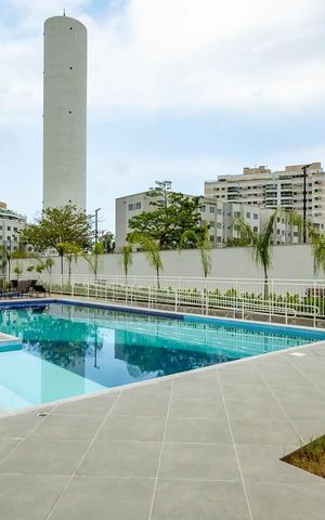 Apartamento à venda com 46m², 2 quartos e 1 vaga Apartamento à venda com 46m², 2 quartos e 1 vagaÁrea externa