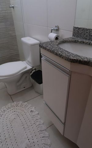 Apartamento para alugar com 75m², 3 quartos e 2 vagasBanheiro Social