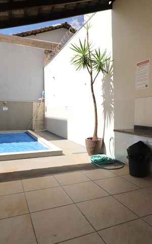 Apartamento para alugar com 75m², 3 quartos e 2 vagasÁrea comum - Churrasqueira