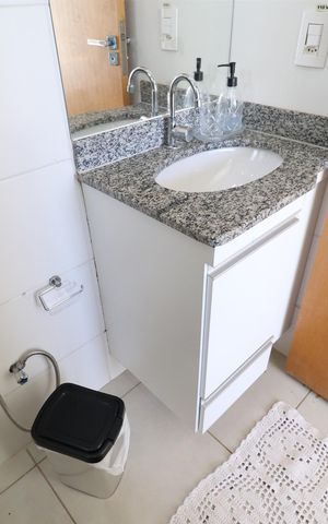 Apartamento para alugar com 75m², 3 quartos e 2 vagasBanheiro do Quarto 3