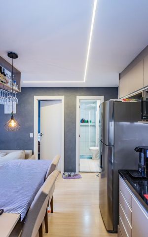 Apartamento para alugar com 36m², 2 quartos e sem vagaSala, cozinha e área de serviço