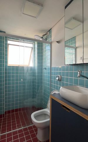 Apartamento para alugar com 62m², 2 quartos e 1 vagaBanheiro