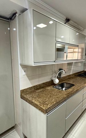 Apartamento para alugar com 83m², 2 quartos e 2 vagasCozinha