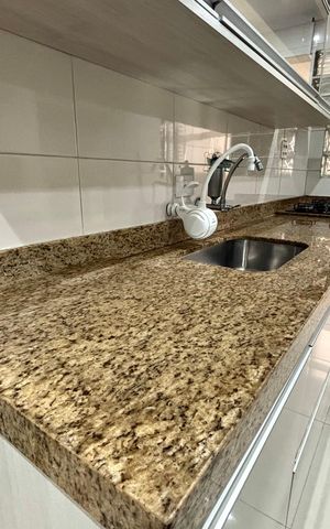 Apartamento para alugar com 83m², 2 quartos e 2 vagasCozinha