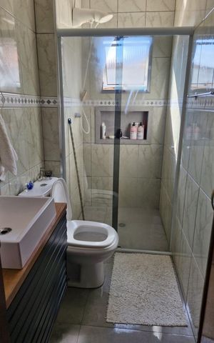 Casa à venda com 120m², 3 quartos e 3 vagas Casa à venda com 120m², 3 quartos e 3 vagasBanheiro