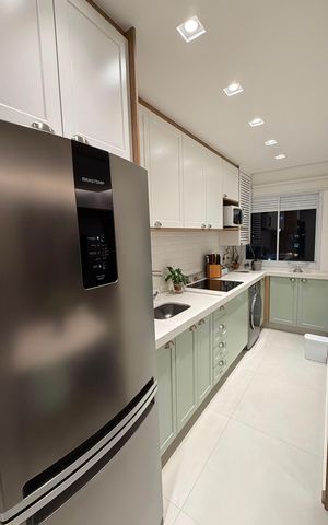 Apartamento à venda com 49m², 2 quartos e 1 vaga Apartamento à venda com 49m², 2 quartos e 1 vagaCozinha