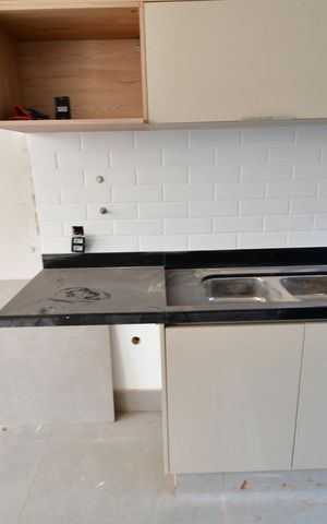 Casa de condomínio à venda com 130m², 3 quartos e 2 vagasCozinha