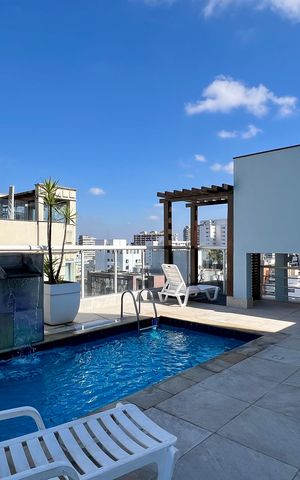 Apartamento à venda com 40m², 1 quarto e 1 vaga Apartamento à venda com 40m², 1 quarto e 1 vagaPiscina