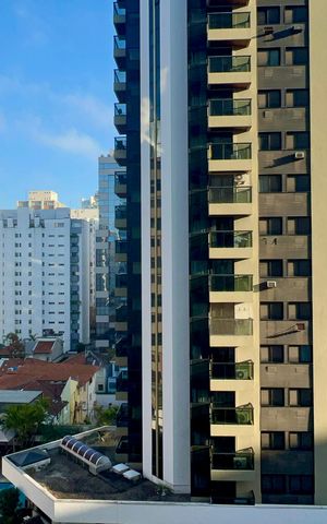 Apartamento à venda com 40m², 1 quarto e 1 vaga Apartamento à venda com 40m², 1 quarto e 1 vagaVista da Varanda