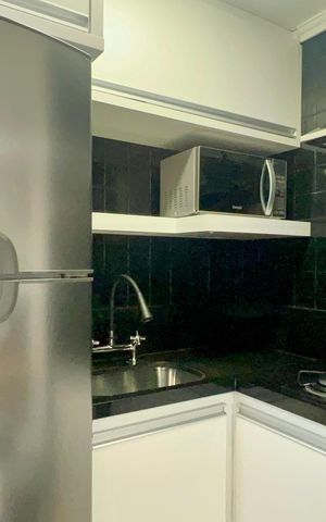 Apartamento à venda com 40m², 1 quarto e 1 vaga Apartamento à venda com 40m², 1 quarto e 1 vagaCozinha