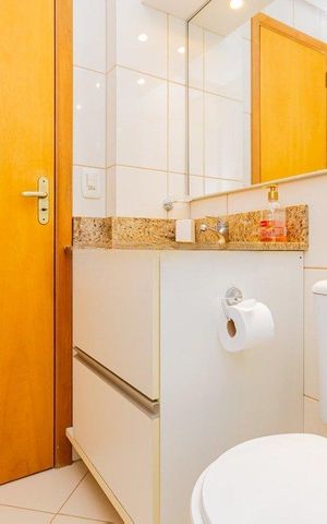 Apartamento para alugar com 99m², 3 quartos e 2 vagas Apartamento para alugar com 99m², 3 quartos e 2 vagasBanheiro social