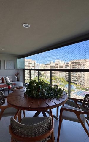 Apartamento à venda com 188m², 3 quartos e 3 vagas