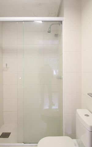 Apartamento para alugar com 40m², 1 quarto e 1 vagaBanheiro da Suíte 1