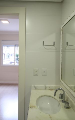 Apartamento para alugar com 40m², 1 quarto e 1 vagaBanheiro da Suíte 1