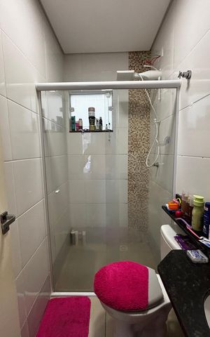Apartamento à venda com 63m², 2 quartos e 1 vaga Apartamento à venda com 63m², 2 quartos e 1 vagaBanheiro da Suíte