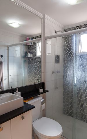 Apartamento à venda com 56m², 2 quartos e 1 vagaBanheiro