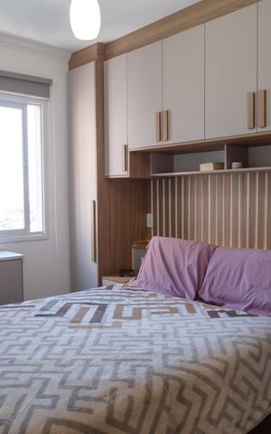 Apartamento à venda com 56m², 2 quartos e 1 vagaQuarto 1