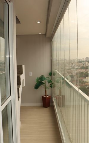 Apartamento para alugar com 59m², 1 quarto e 1 vagaVaranda 
