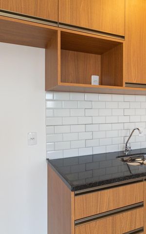 Apartamento à venda com 37m², 1 quarto e 1 vaga Apartamento à venda com 37m², 1 quarto e 1 vagaCozinha