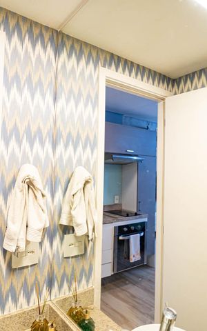 Studio à venda com 22m², 1 quarto e sem vaga Studio à venda com 22m², 1 quarto e sem vagaBanheiro