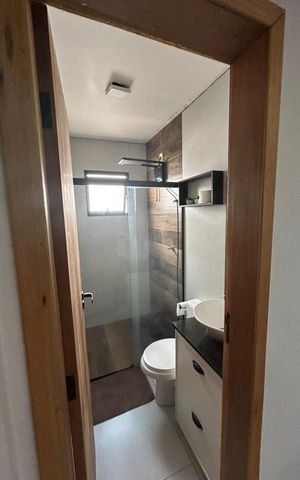 Casa à venda com 90m², 2 quartos e 3 vagas Casa à venda com 90m², 2 quartos e 3 vagasBanheiro