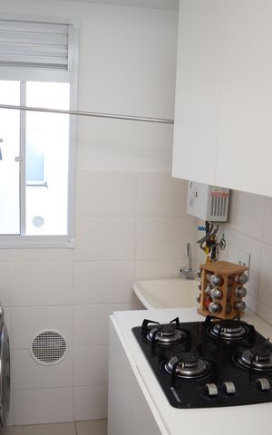 Apartamento à venda com 44m², 2 quartos e 1 vagaCozinha