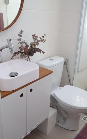 Apartamento à venda com 44m², 2 quartos e 1 vagaBanheiro social
