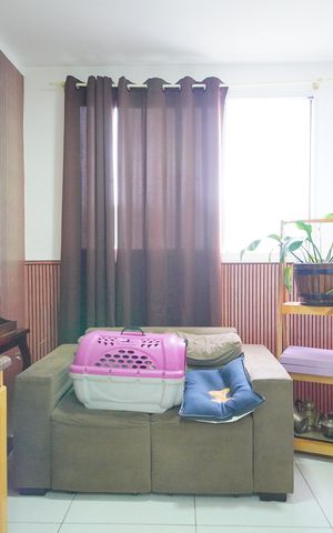 Apartamento para alugar com 42m², 2 quartos e 2 vagasSala