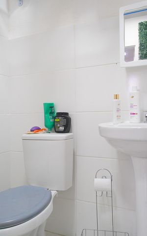 Apartamento para alugar com 42m², 2 quartos e 2 vagasBanheiro