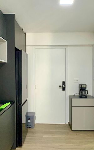 Studio para alugar com 35m², 1 quarto e 1 vaga