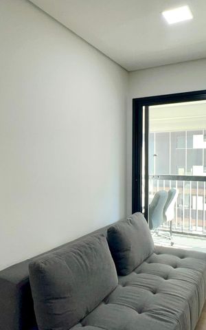 Studio para alugar com 35m², 1 quarto e 1 vaga